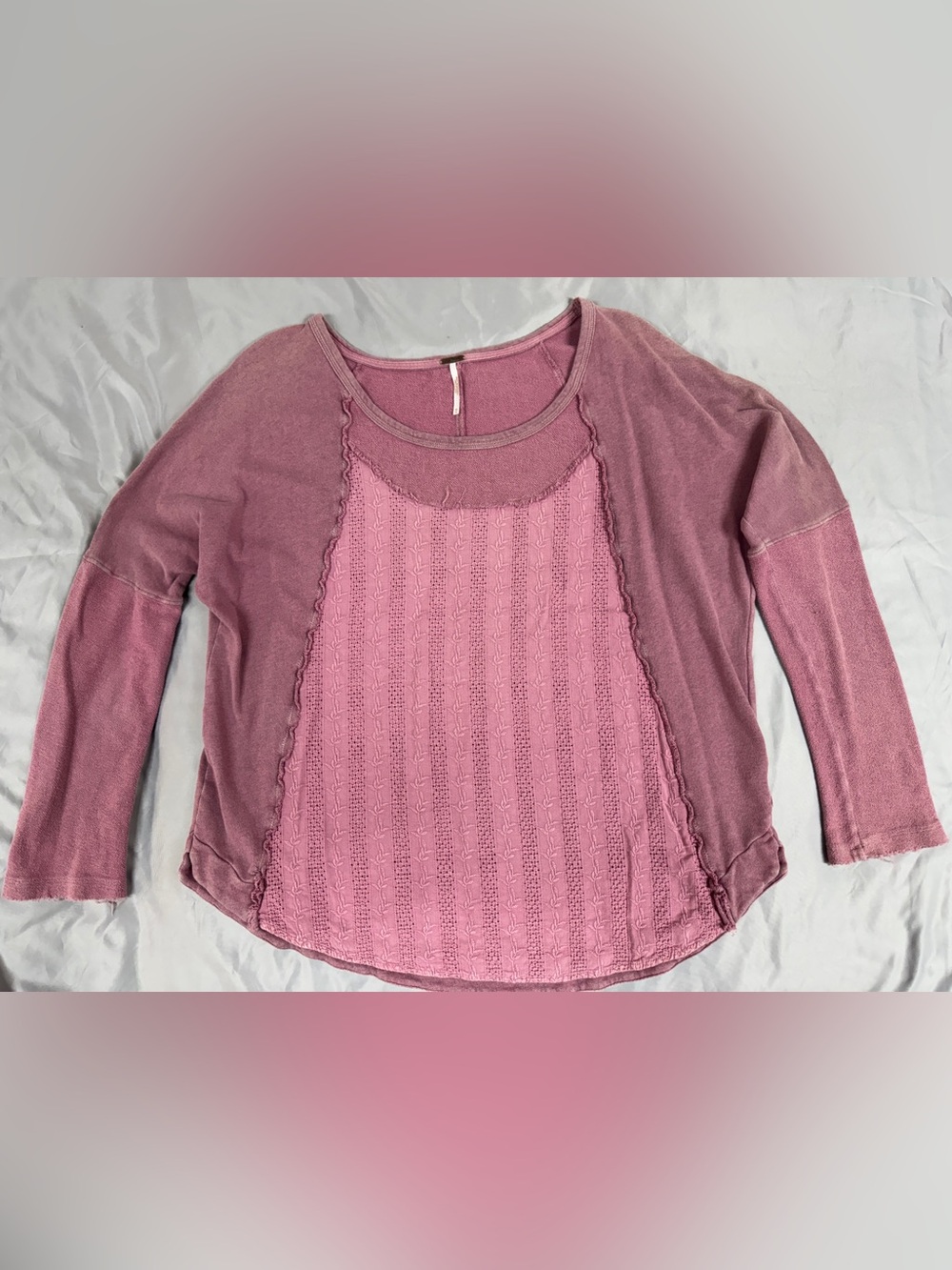 Free People Long Sleeve Women’s Top M Purple